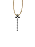 "Y" pendant on a jewelry cord