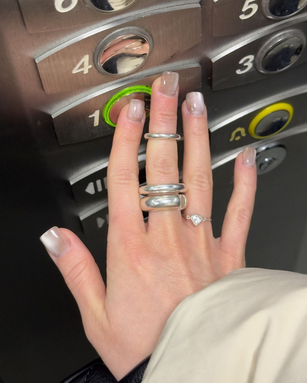 Volumetric coffee ring