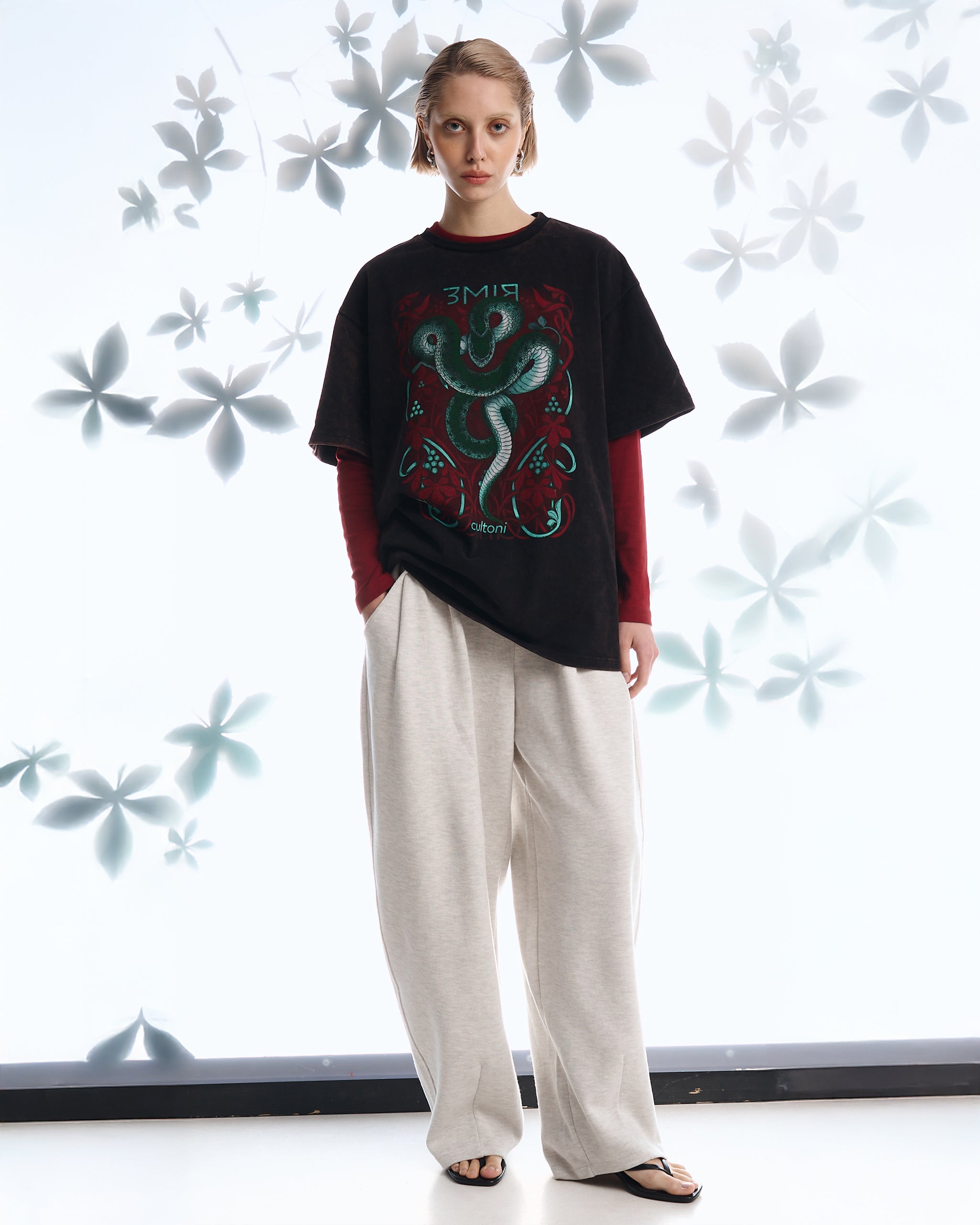 Футболка Змія