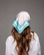 Scarf "Pink Evening"