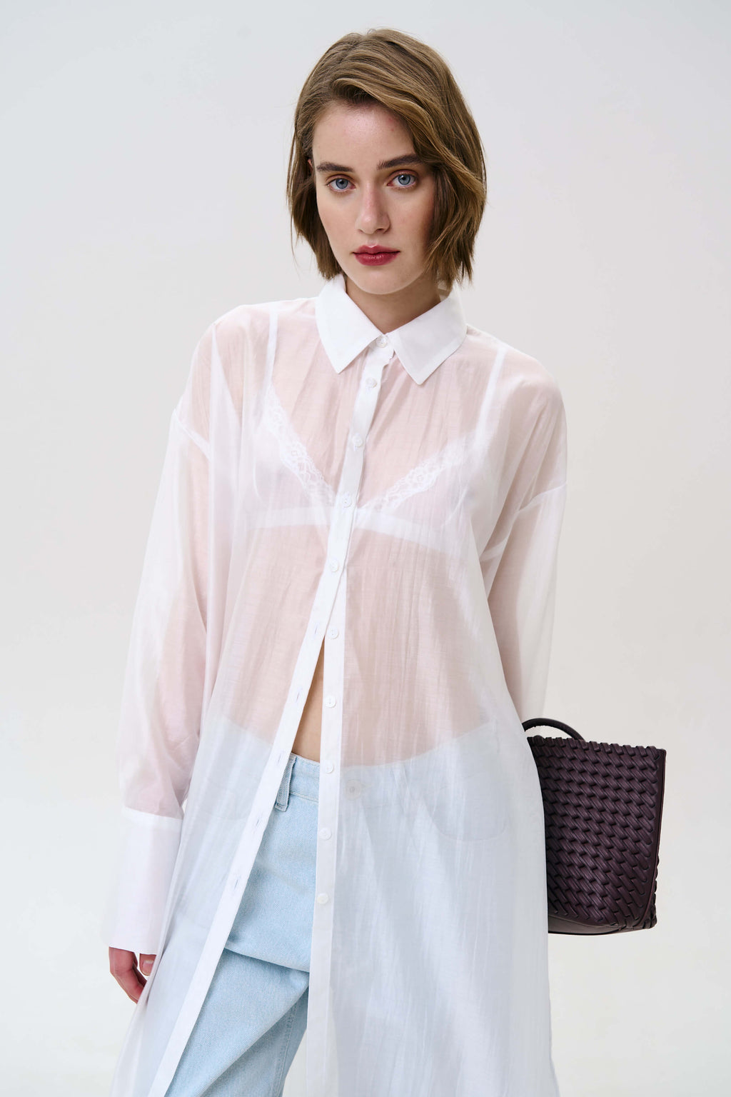 Tencel Nude Shirt
