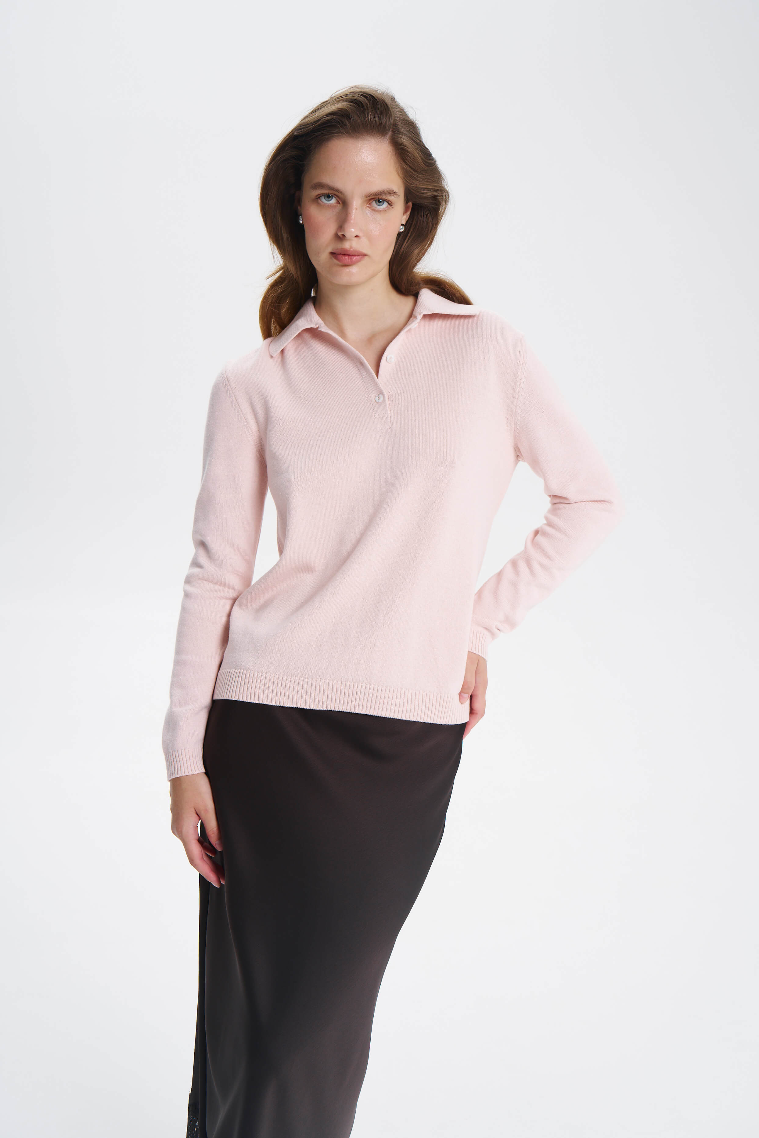 Поло Cotton Pink