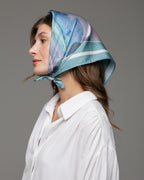 Scarf "Pink Evening"