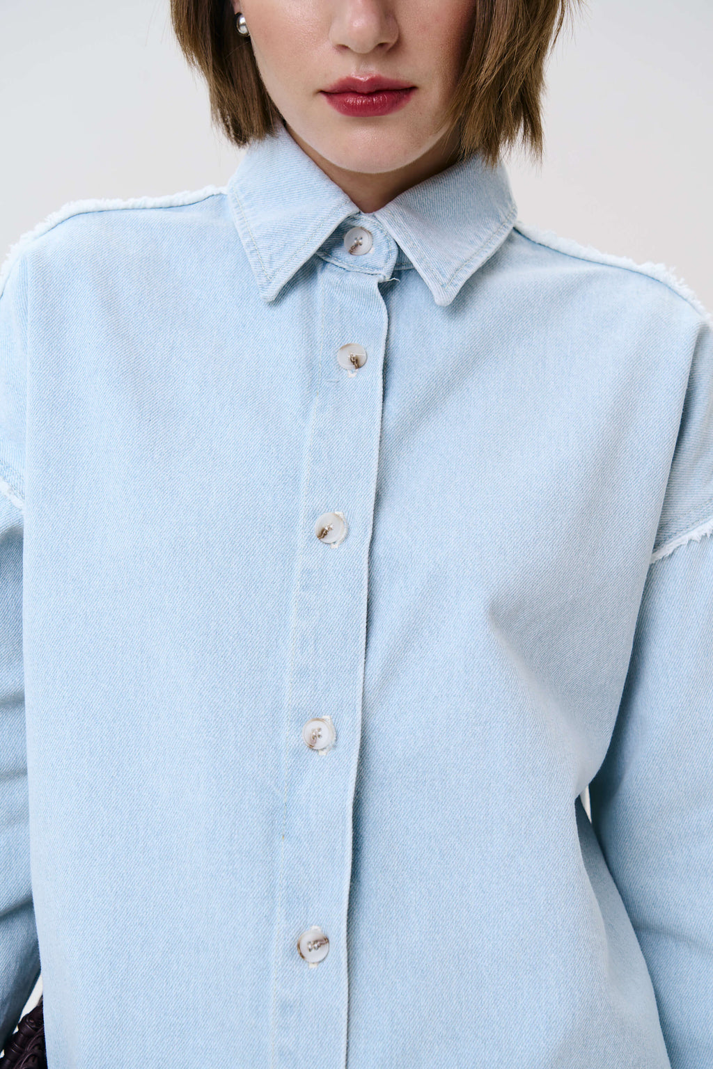 Denim Shirt Dusty Blue