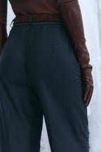 Blue Wool Pants