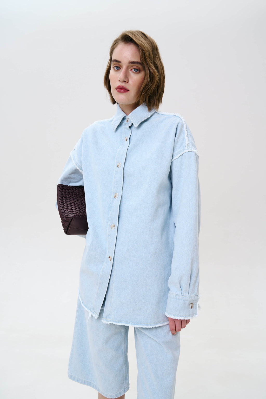 Denim Shirt Dusty Blue