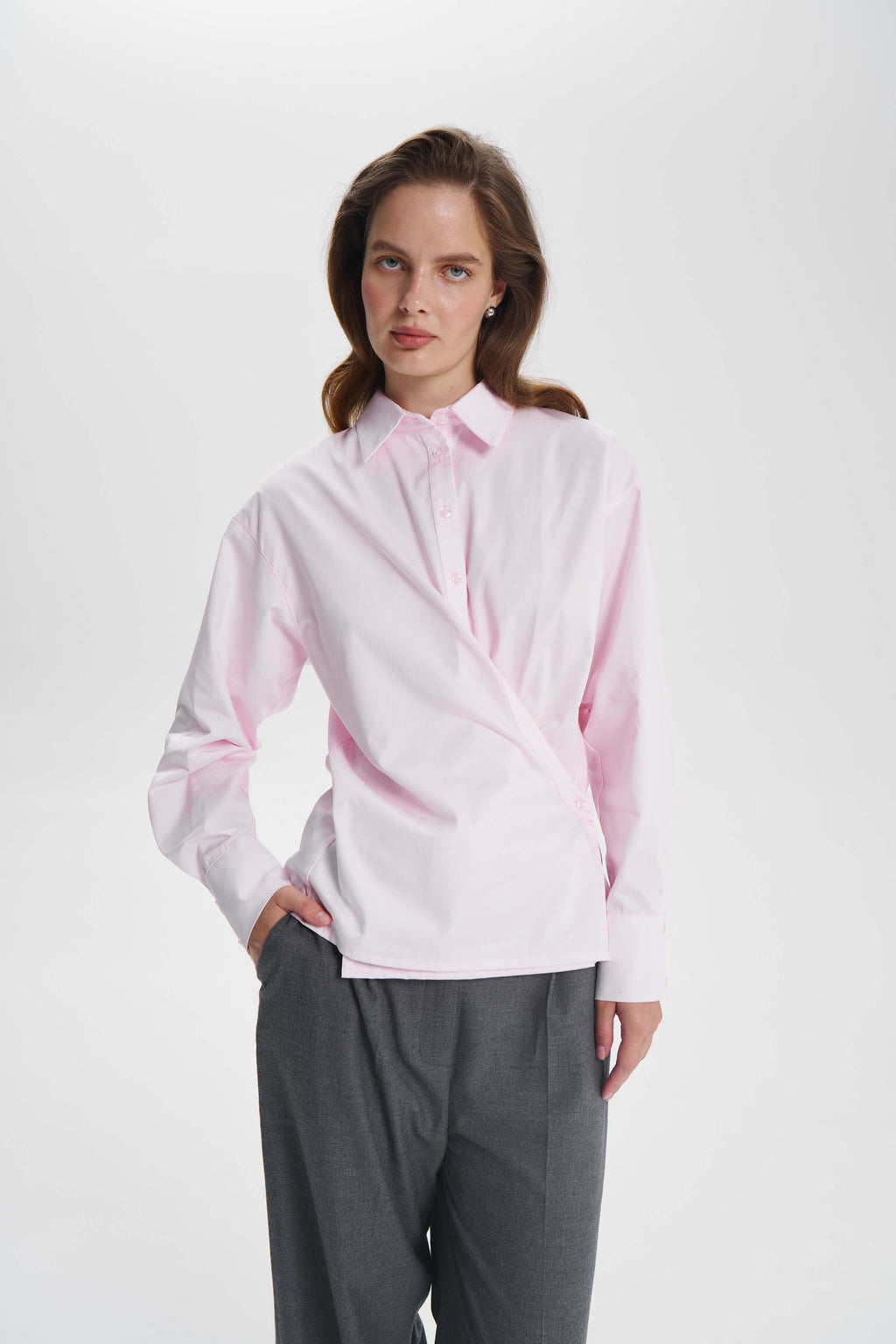 Shirt Assymetric Rose