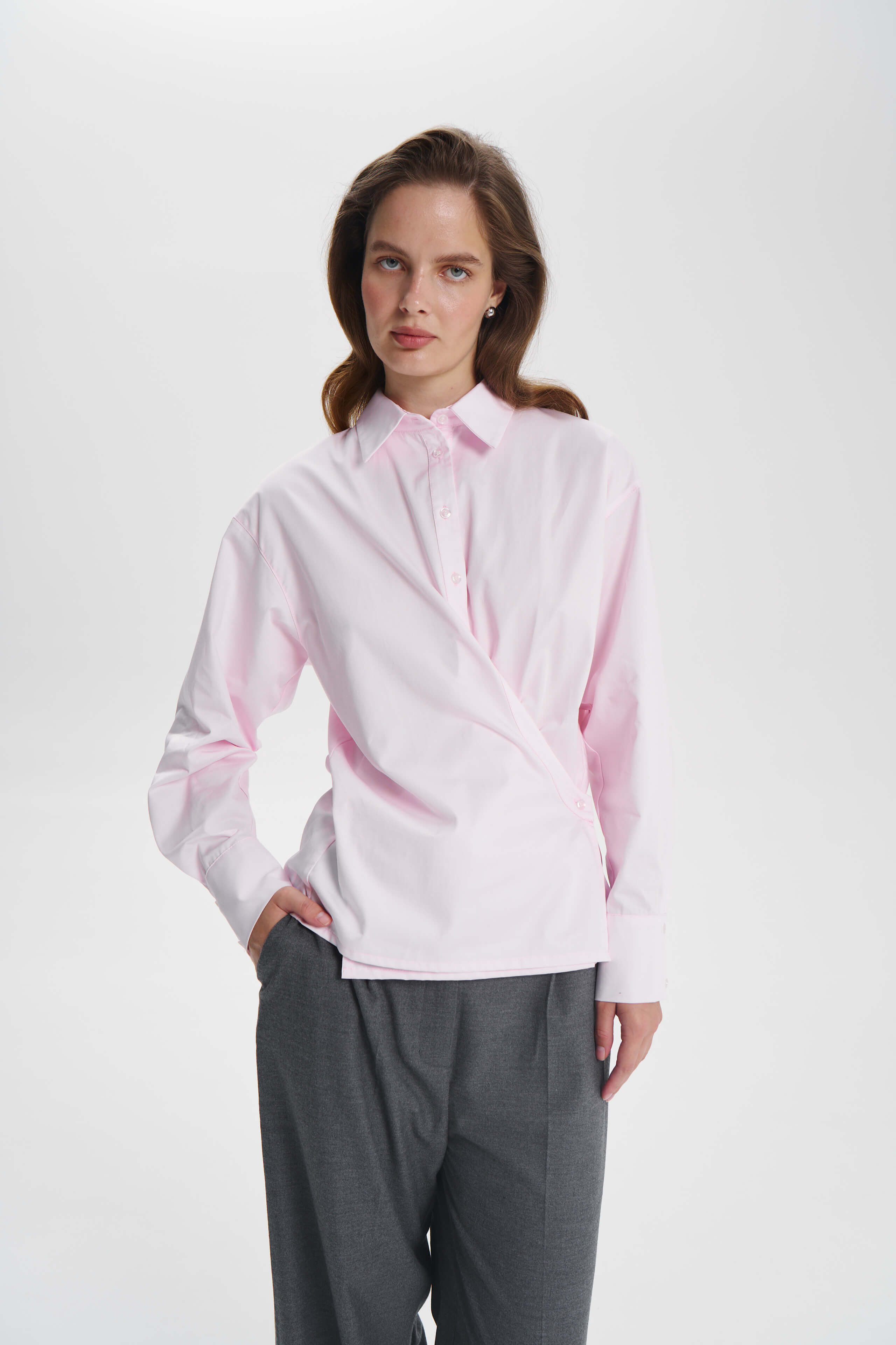 Shirt Assymetric Rose
