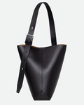BLACK BUSY SHOPPER BAG