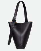 BLACK BUSY SHOPPER BAG