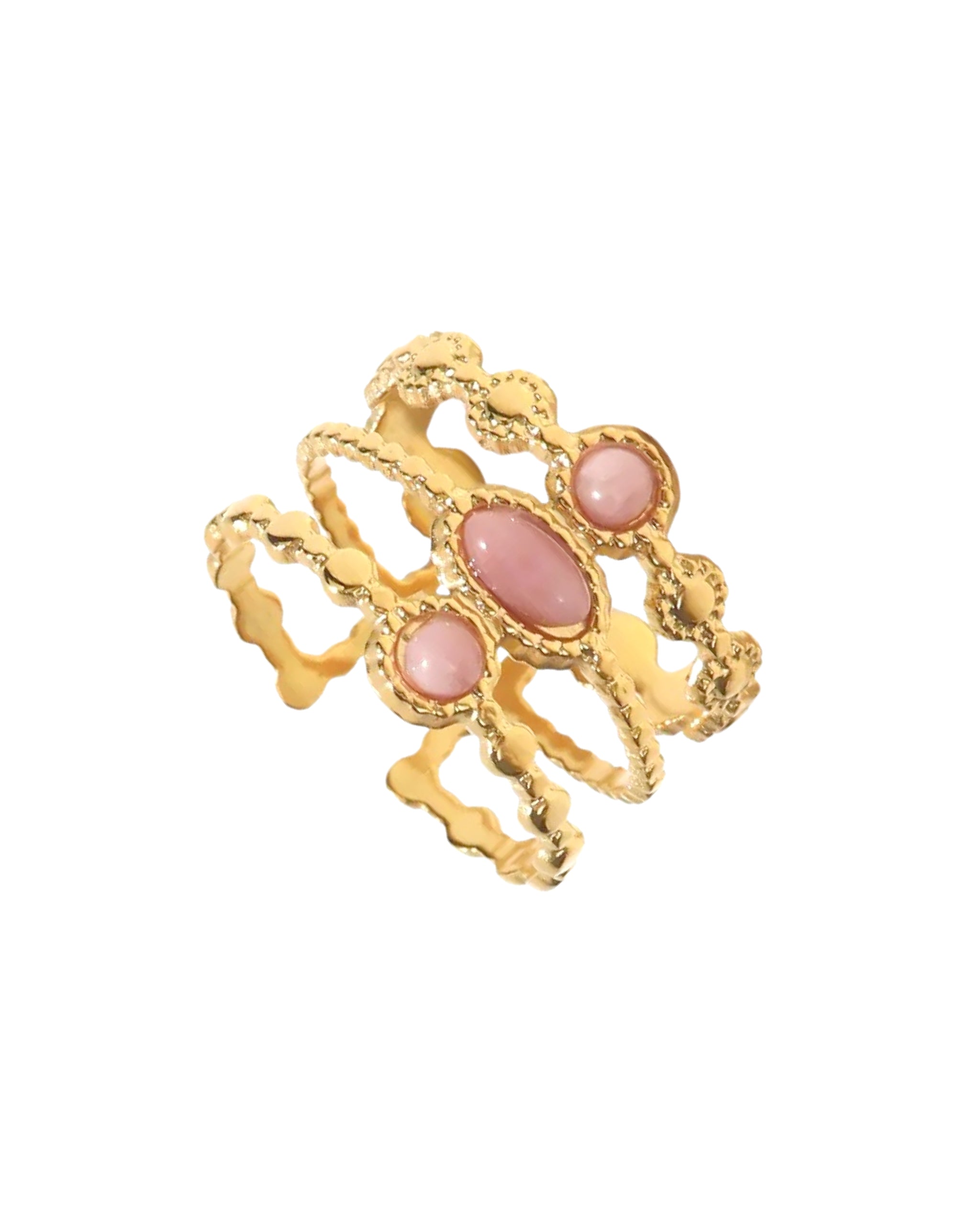 Перстень Aqua Pink