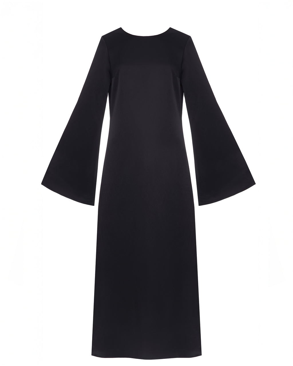 Black Steel Maxi Dress