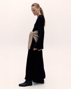 Black Steel Maxi Dress