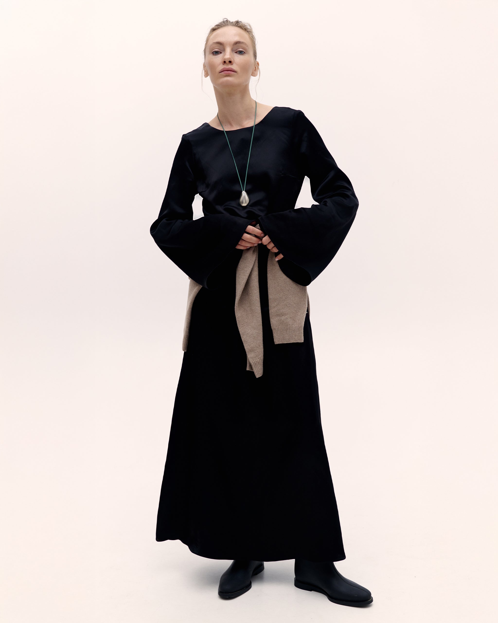 Сукня-максі Black Steel