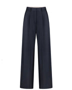 Blue Wool Pants