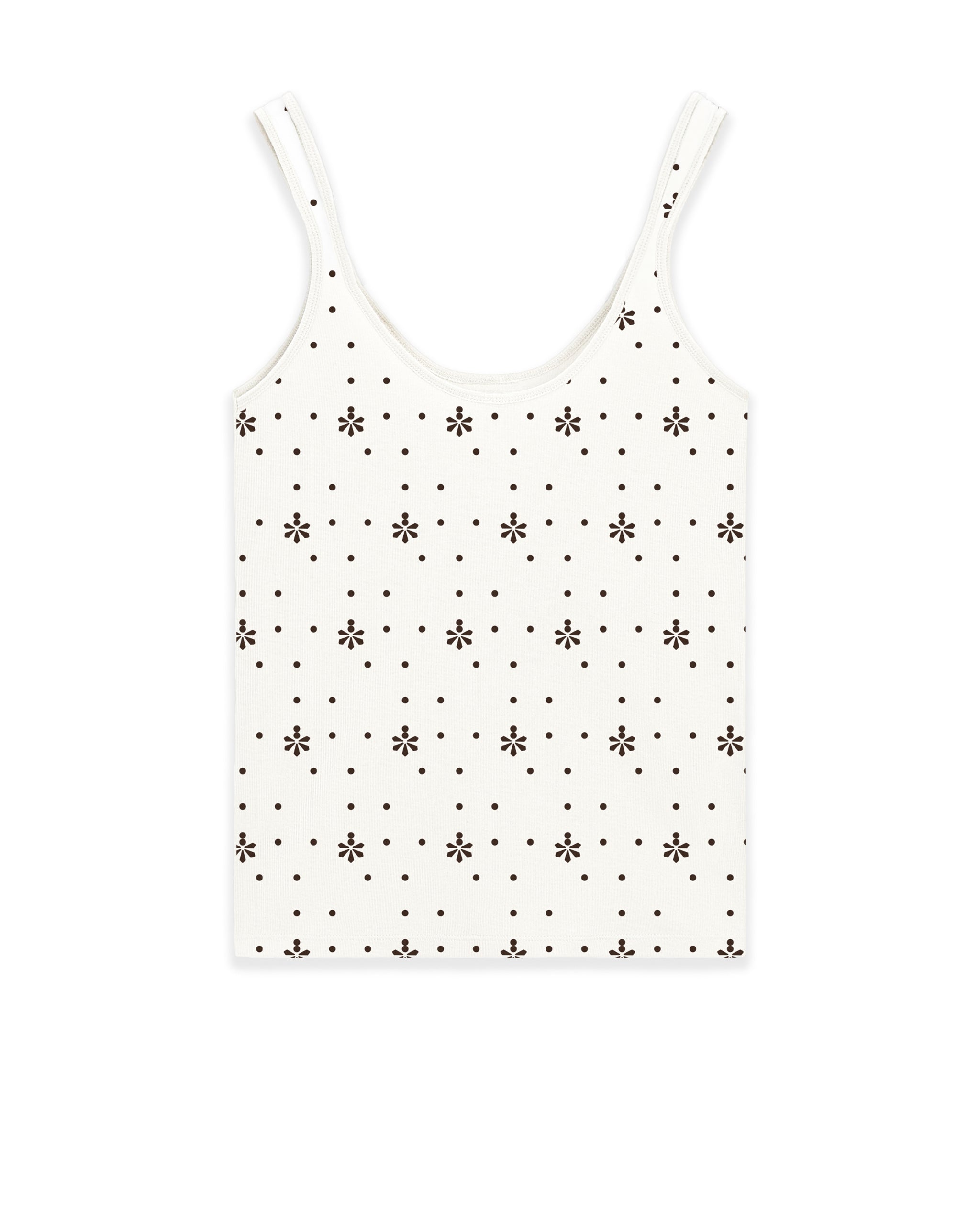 Майка Brown Dots