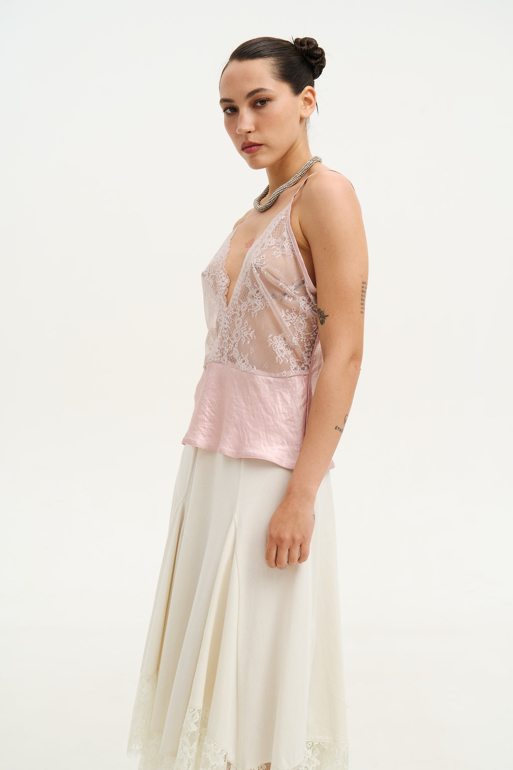 Майка Lace Blush