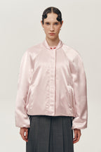 Бомбер Satin Glow
