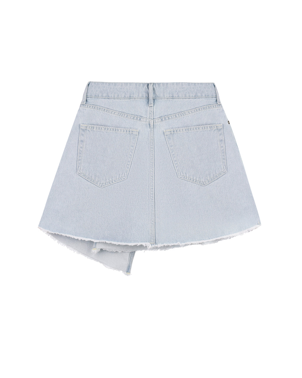 Denim Skirt Dusty Blue