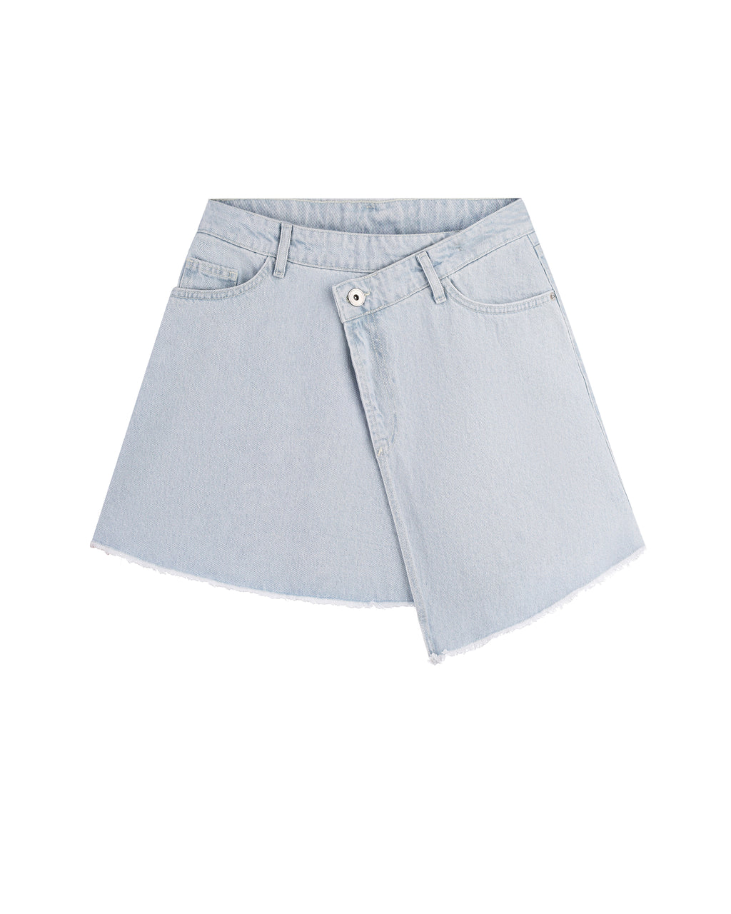 Denim Skirt Dusty Blue