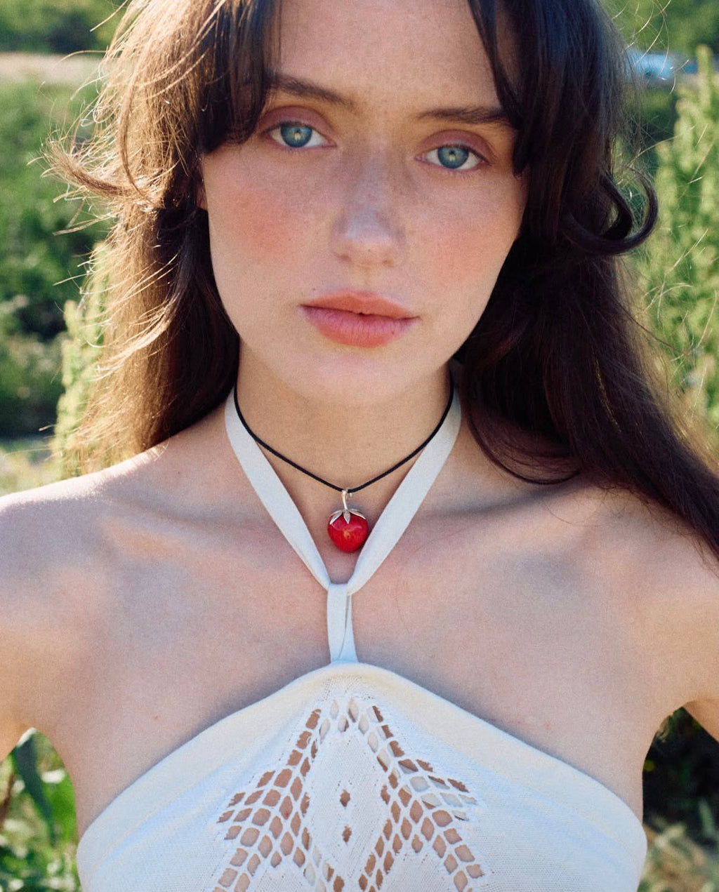 Pendant Cherry red