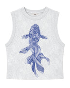 Майка Lace Koi