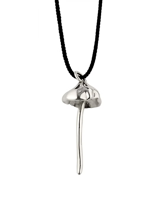 Підвіс Грибочок срібло