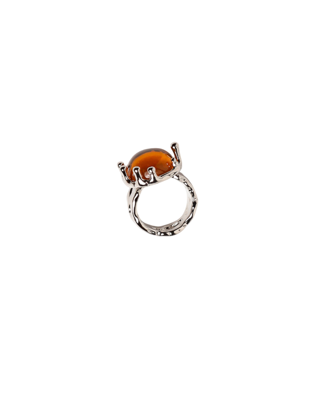 "Candy" ring with a yellow stone