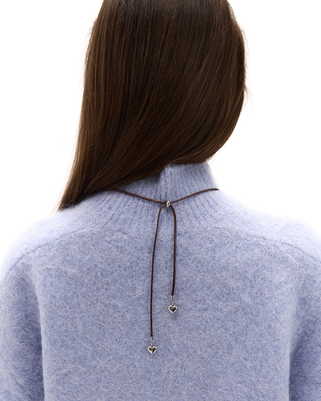 Підвіс Puppy brown з коричневим шнурком