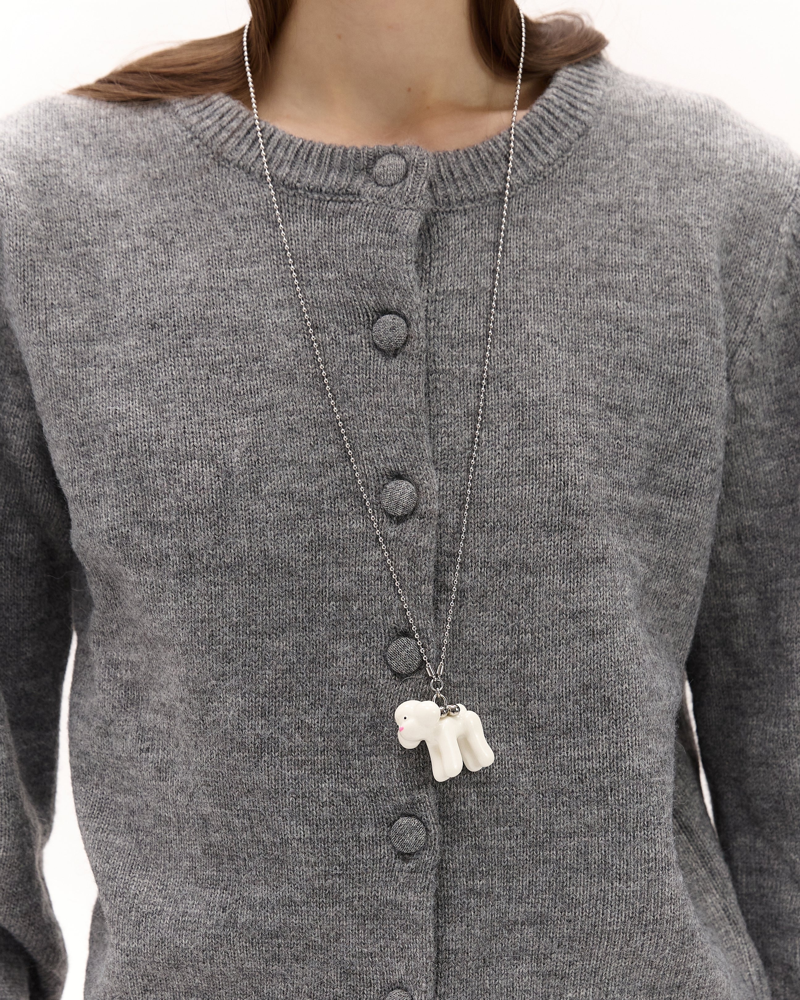 Підвіс Puppy white на ланцюжку