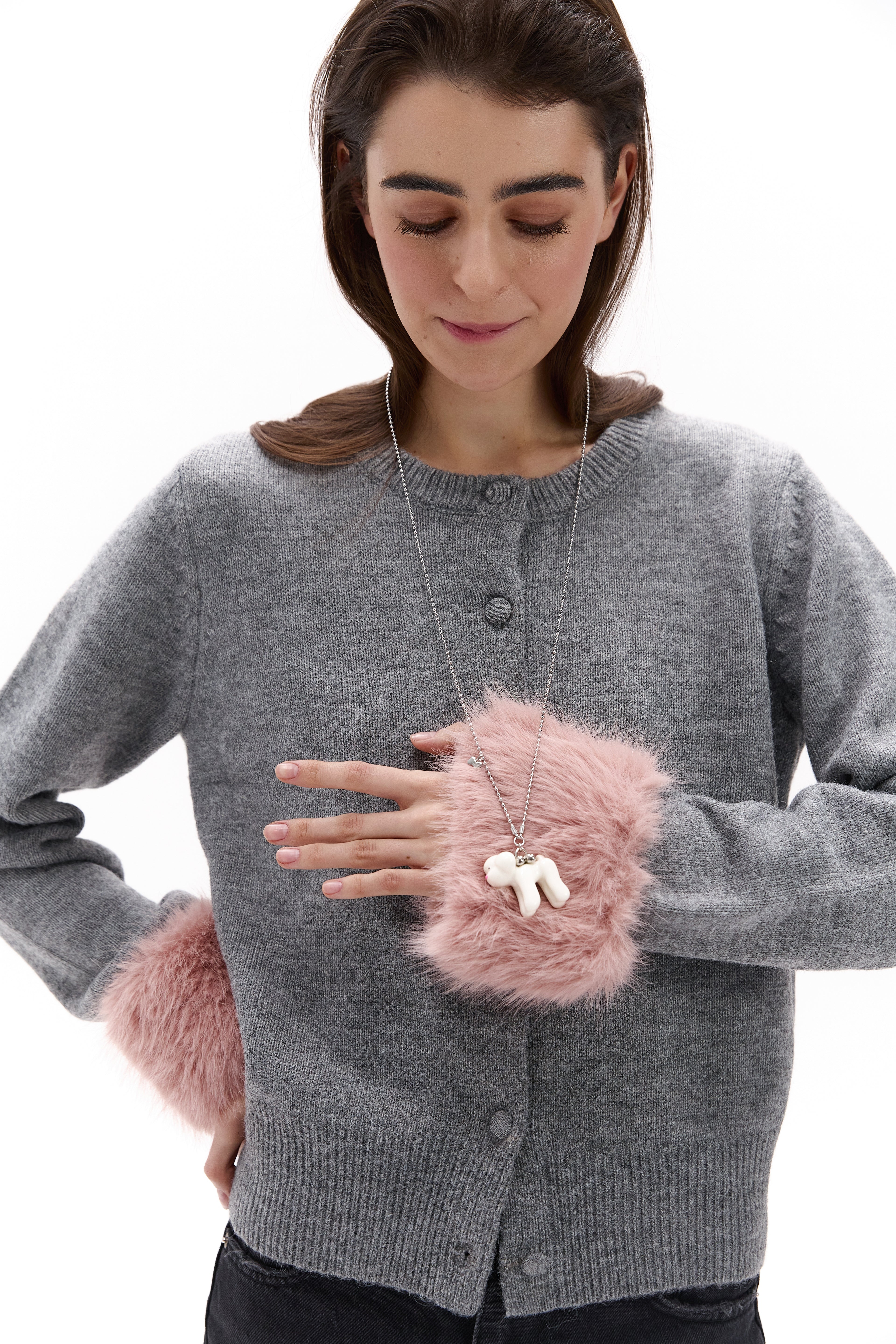 Підвіс Puppy white на ланцюжку