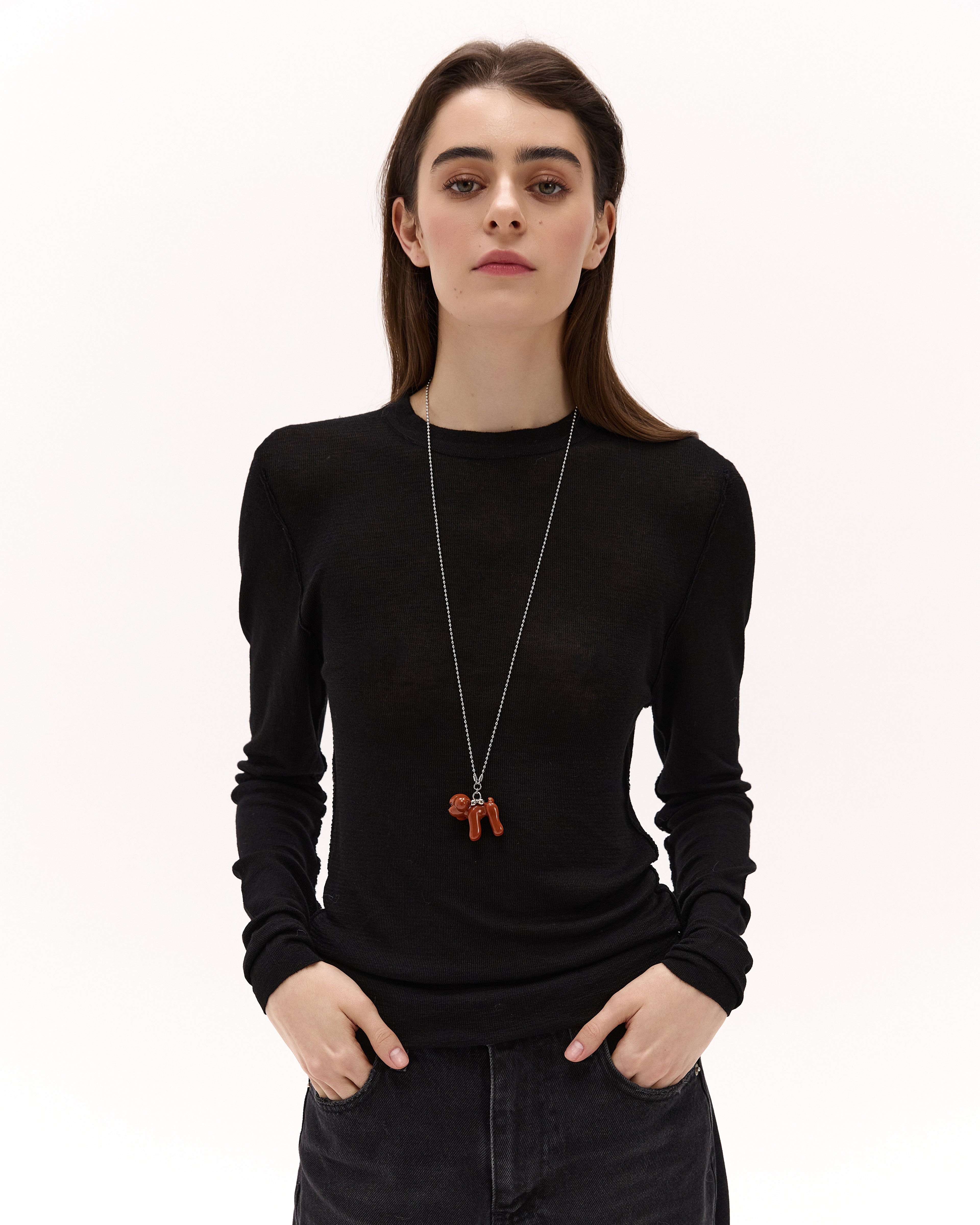 Підвіс Puppy brown на ланцюжку