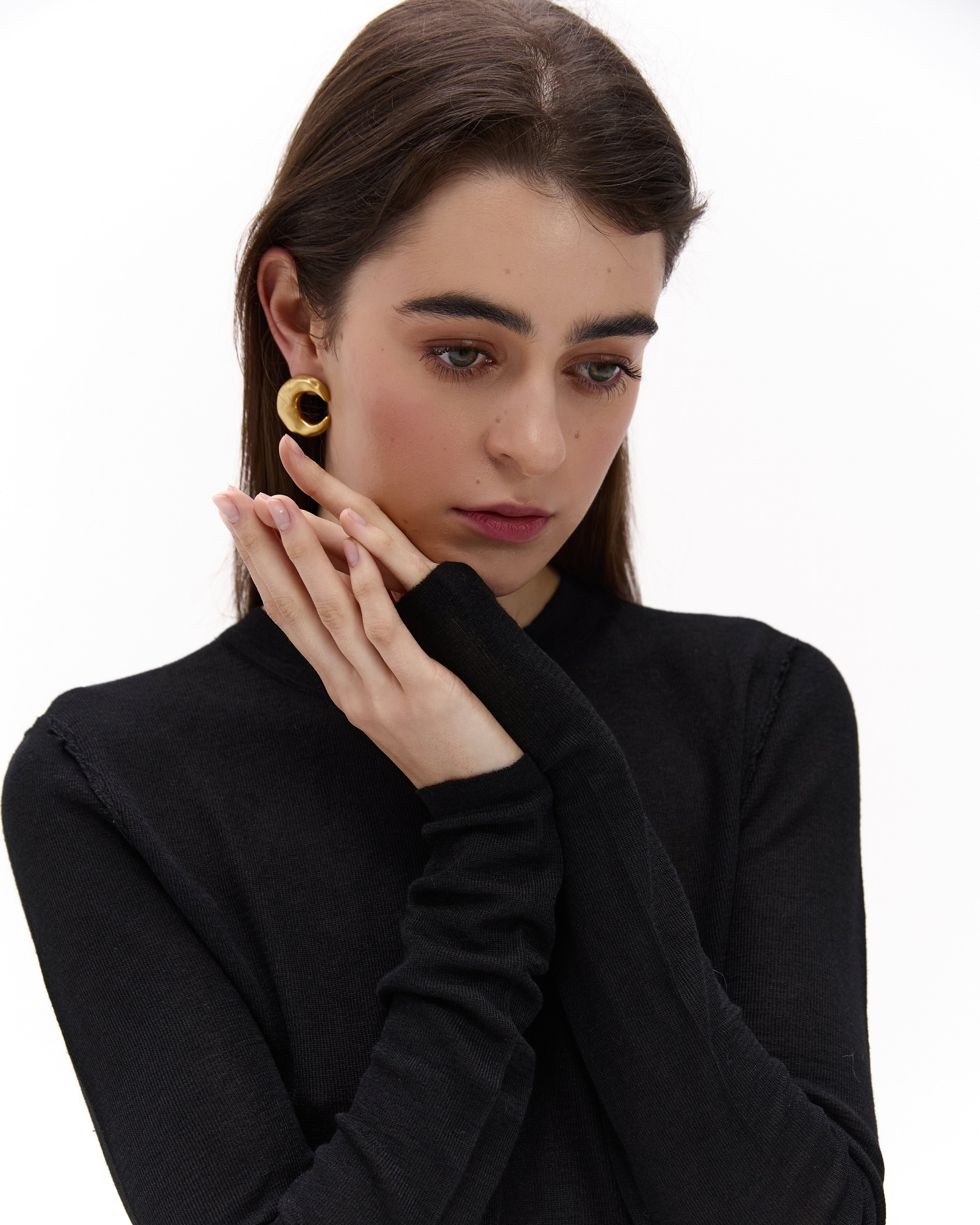 Сережки Chatoyer №15 золото