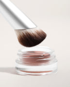 The brush is beveled.