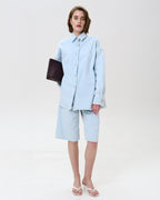 Denim Shorts Dusty Blue