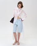 Denim Shorts Dusty Blue