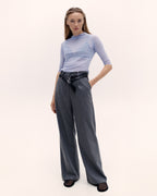 Grey Wool Pants