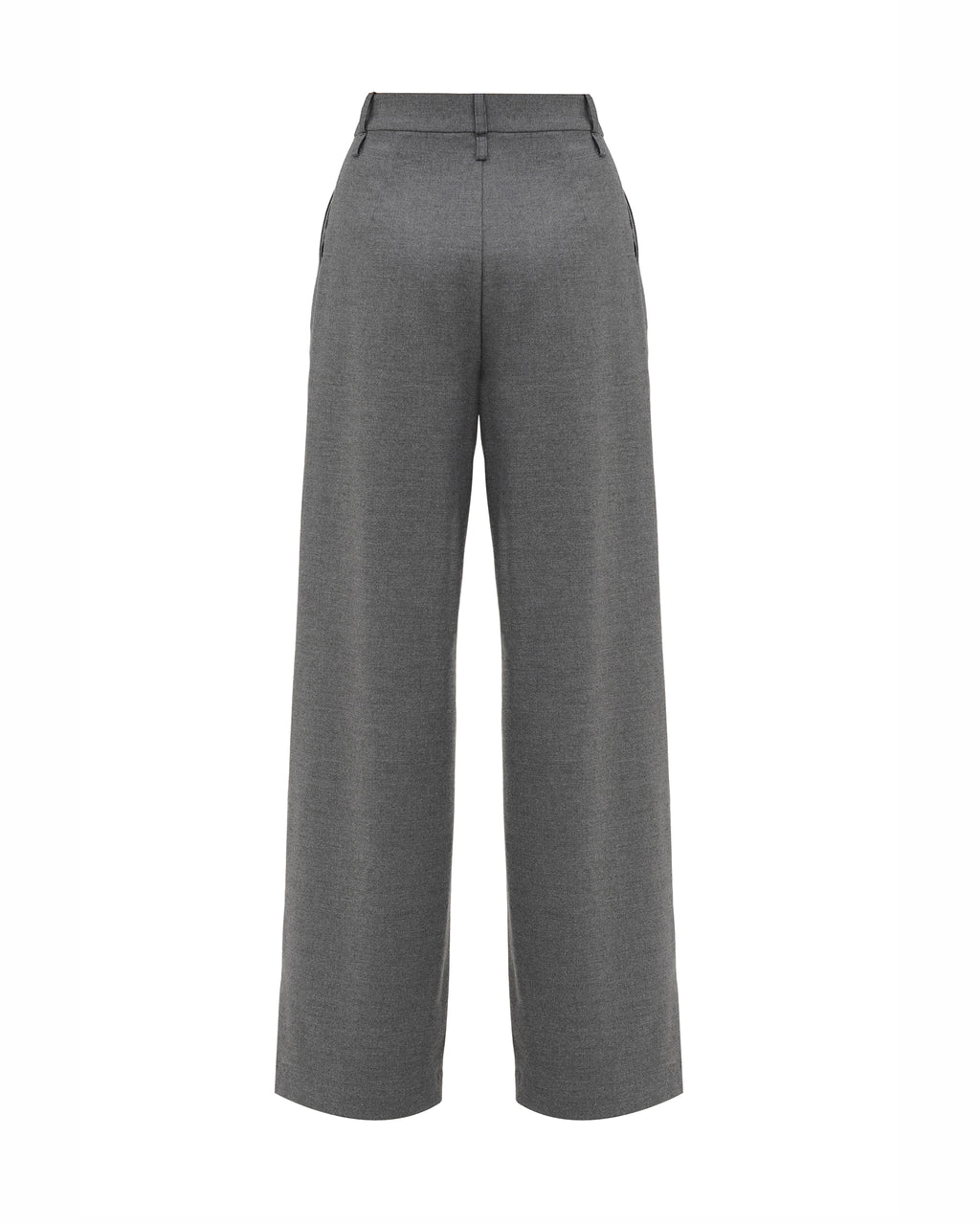Grey Wool Pants