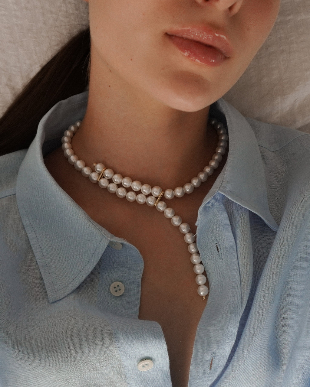 Намисто lily з перлів shell