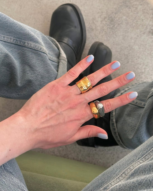 Ring "No. 4" silver
