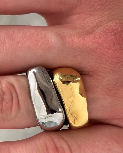 Ring "No. 4" gold